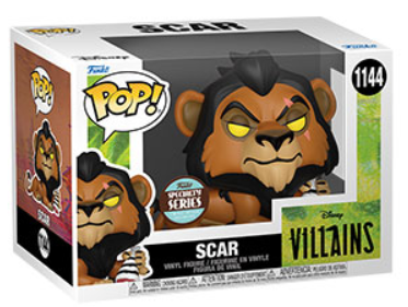 New Disney Villains - Scar Pop Announced
