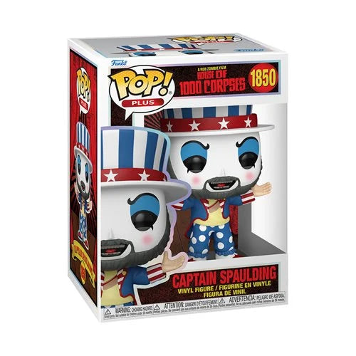 Funko Pop! House of 1000 Corpses Captain Spaulding Vinyl Figure Plus #1850