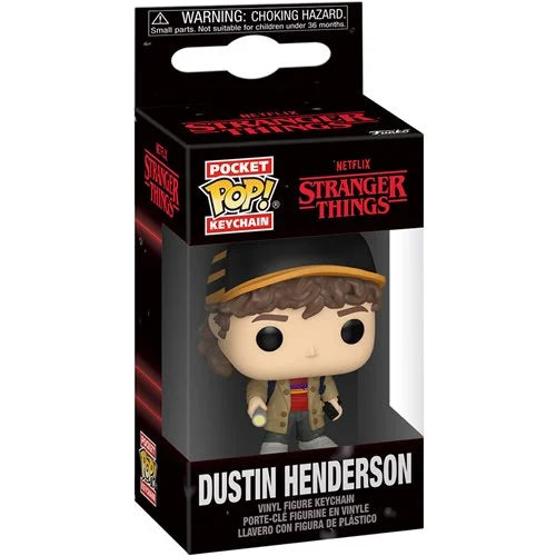 Funko Pocket Pop! Stranger Things Season 5 Dustin Henderson Keychain