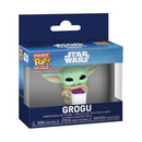 Funko Pocket Pop! Star Wars: The Mandalorian and Grogu - Grogu with Snack Keychain