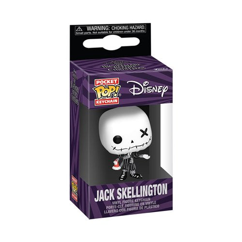 Funko Pocket Pop! The Nightmare Before Christmas Patchwork Jack Skellington Keychain