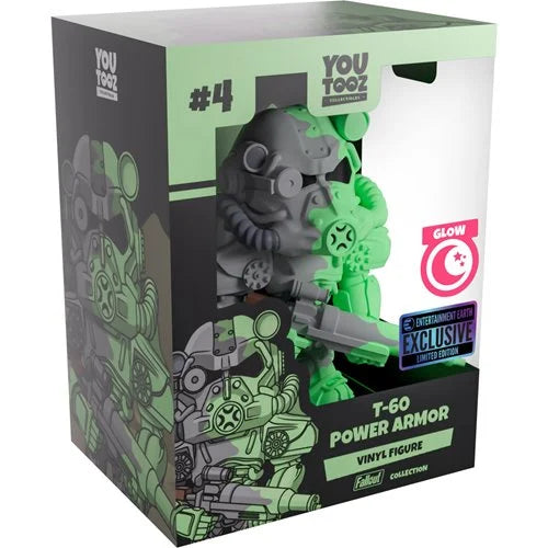 Youtooz Fallout Collection T-60 Power Armor Radioactive Waste (GITD) V