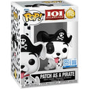 Funko Pop! 101 Dalmatians Patch as a Pirate Vinyl Figure