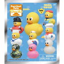 Monogram Yellow Ducks 3D Foam Bag Clip (Sealed)