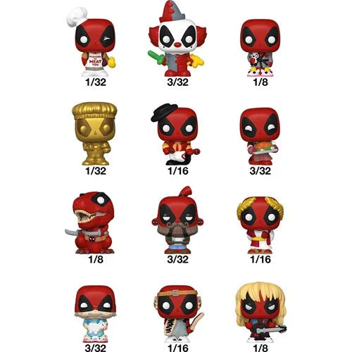 Funko Bitty Pop! Deadpool Mini-Figure Single Bag