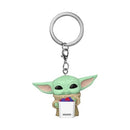 Funko Pocket Pop! Star Wars: The Mandalorian and Grogu - Grogu with Snack Keychain
