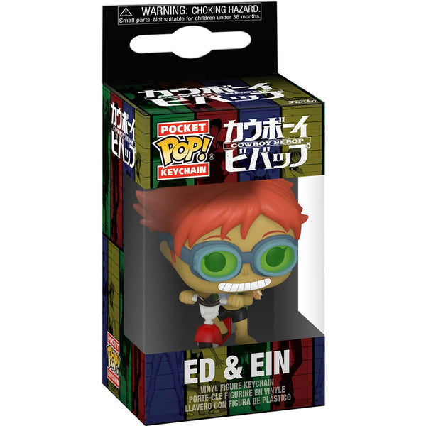 Funko Pocket Pop! Cowboy Bebop Ed and Ein Key Chain