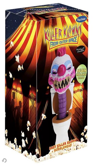 Killer Klowns from Outer Space - Baby Klown Toilet Bobblehead Statue Spirit Exclusive