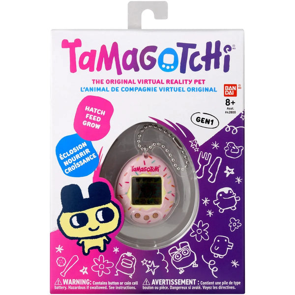 Tamagotchi Gen 1 Classic Pink with Sprinkles Digital Pet