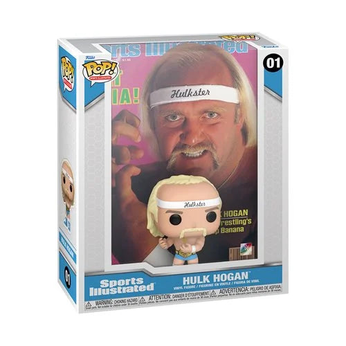 Funko Pop! Sports Illustrated WWE Hulk Hogan Cover Figure #01 with Case