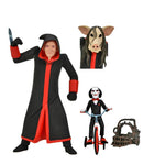 NECA Toony Terrors Saw - Jigsaw Killer with Billy & Tricycle Boxed Set 6" AF