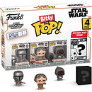 Funko Bitty Pop! Star Wars: The Mandalorian with Pistol Mini-Figure 4-Pack