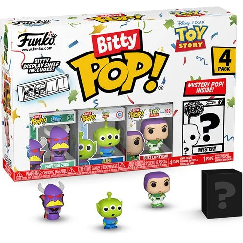 Funko Bitty Pop Toy Story Emperor Zurg Mini-Figure 4-Pack