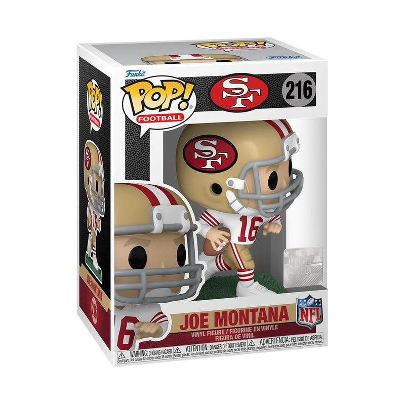 Funko Pop! NFL: Legends Joe Montana 49ers (Away) Vinyl Figure