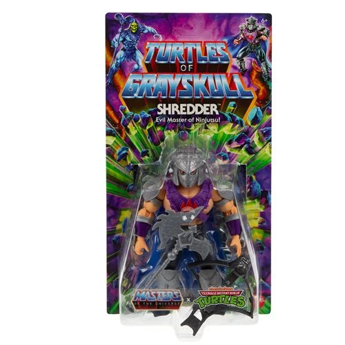 Masters of the Universe Origins Turtles of Grayskull Wave 2 Shredder Action Figure