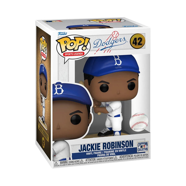 Funko Pop! MLB Legends Brooklyn Dodgers Jackie Robinson Vinyl Figure #42