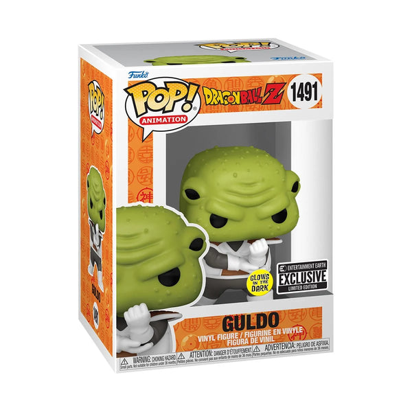 Funko Pop! Dragon Ball Z Guldo (GITD) Vinyl Figure #1491 - Entertainment Earth Exclusive