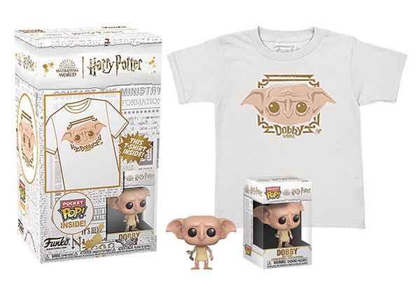 Funko Pop! Pocket Pop & Tee Harry Potter - Tobby T/S Youth Large