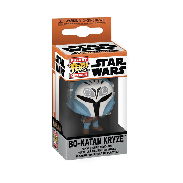 Funko Pocket Pop! Star Wars: The Mandalorian S9 - Bo-Katan Kryze with Pistols Keychain
