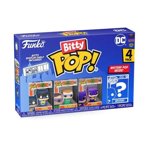 Funko Bitty Pop! Batman 1966 Mini-Figure 4-Pack