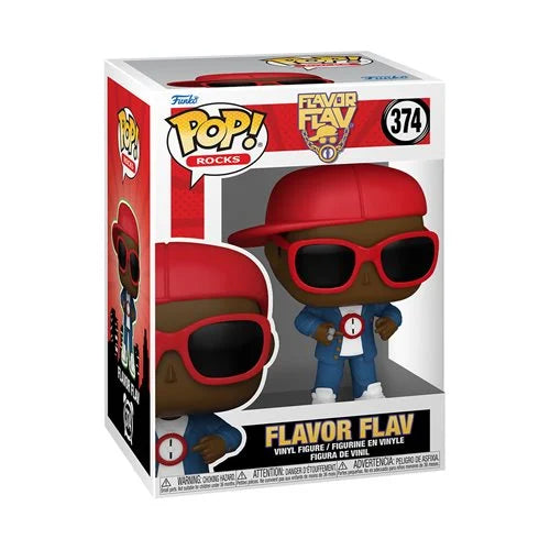 Funko Pop! Rocks: Flavor Flav - Flavor of Love Vinyl Figure