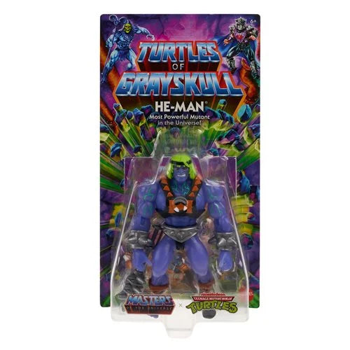Masters of the Universe Origins Turtles of Grayskull Mutated He-Man Action Figure