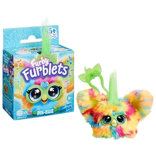 Furby Furblets Pix-Elle Colorful Plush