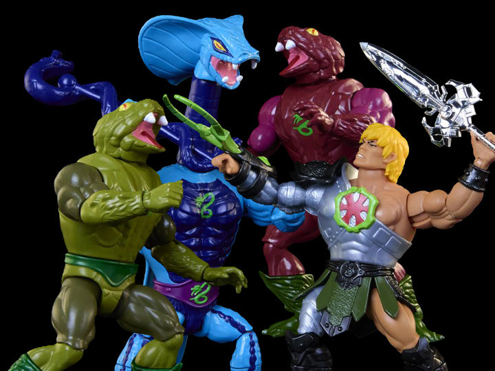 Masters of the Universe: Origins Diabolical Snake Invasion Exclusive Four-Pack