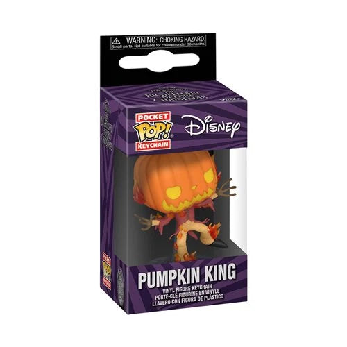 Funko Pocket Pop! The Nightmare Before Christmas 30th Anniversary Pumpkin King Key Chain