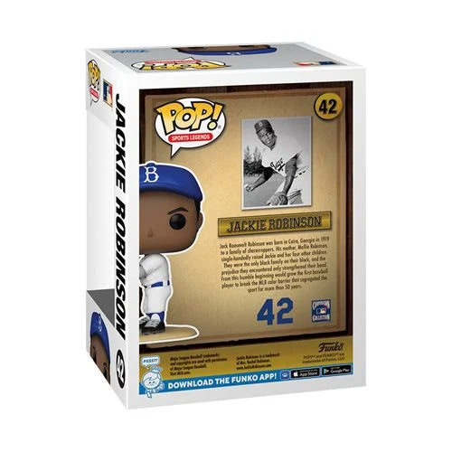 Funko Pop! MLB Legends Brooklyn Dodgers Jackie Robinson Vinyl Figure