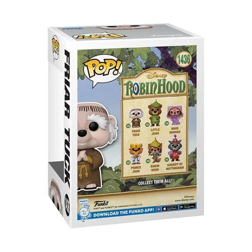 Funko Pop! Disney Robin Hood Friar Tuck Vinyl Figure