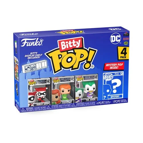 Funko Bitty Pop! Batman Harley Quinn Mini-Figure 4-Pack