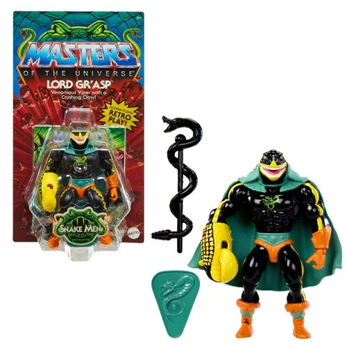 Mattel Masters of the Universe Origins Core Lord Gr'Asp Figure