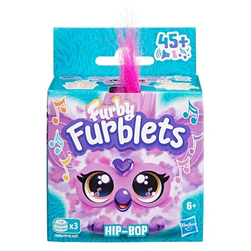 Furby Furblets Hip-Bop Pink and Purple Plush