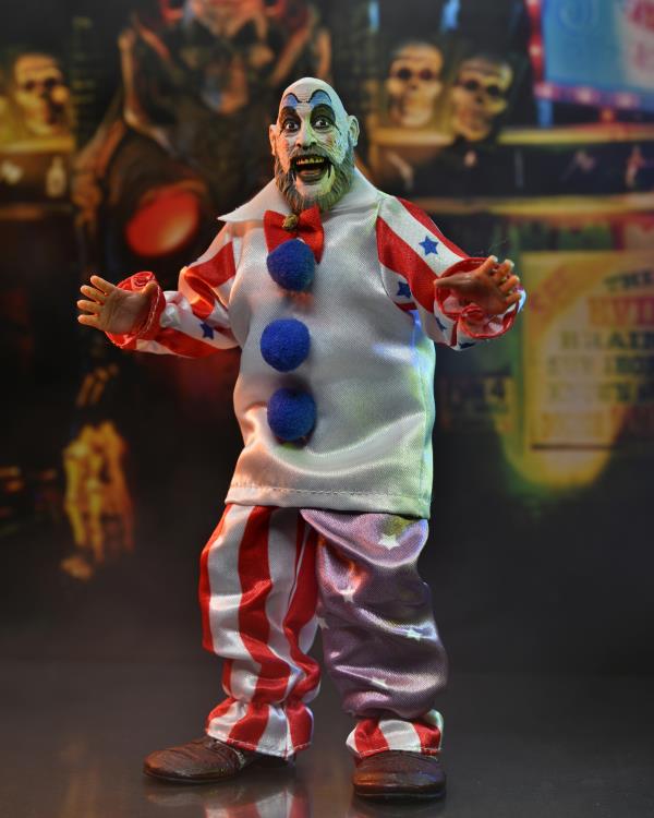 House of 1000 Corpses 20th Anniversary Captain Spaulding 8" Clothed Figure