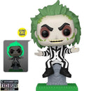 Funko Pop! Beetlejuice: Beetlejuice on Tombstone (GITD) Vinyl Figure Entertainment Earth Exclusive