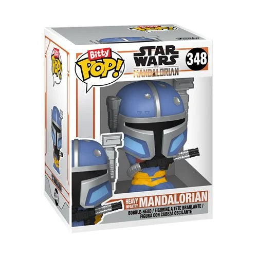 Funko Bitty Pop! Star Wars: The Mandalorian Heavy Infantry Mandalorian Mini-Figure 4-Pack