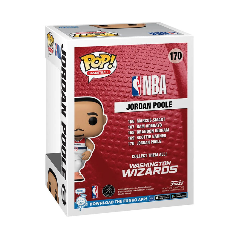 Funko Pop! NBA Washington Wizards Jordan Poole Vinyl Figure
