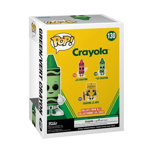 Funko Pop! Crayola Green Crayon Vinyl Figure