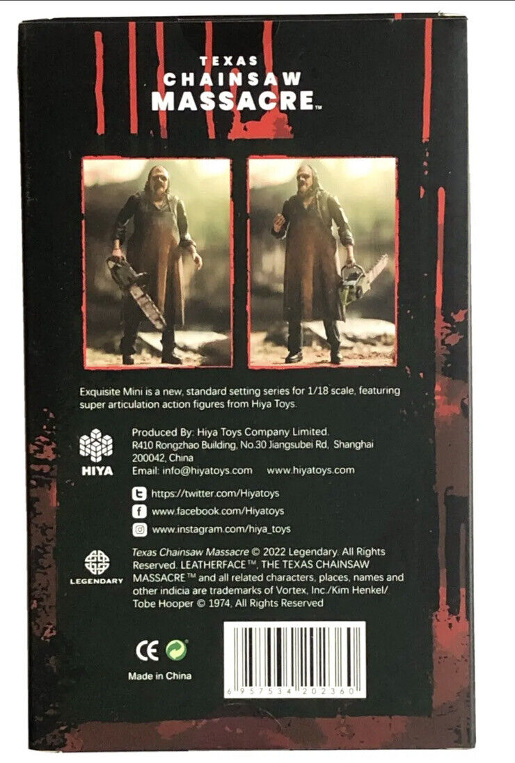 Texas Chainsaw Massacre 2022 Leatherface 1/18 MINI AF PX Exclusive