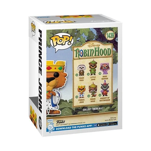 Funko Pop! Disney Robin Hood Prince John Funko Figure