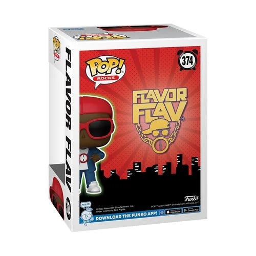 Funko Pop! Rocks: Flavor Flav - Flavor of Love Vinyl Figure