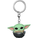 Funko Pop! Star Wars: The Mandalorian S9 - Grogu in Hover-Pram Keychain