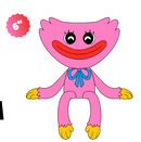 Youtooz Poppy Playtime Collection Kissy Missy 6-inch Shoulder Plush