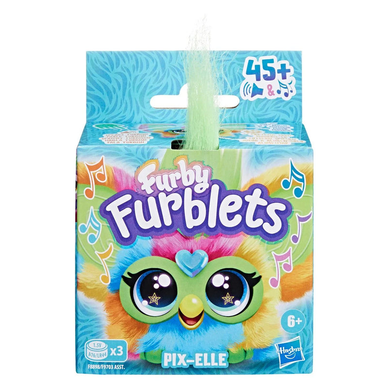 Furby Furblets Pix-Elle Colorful Plush