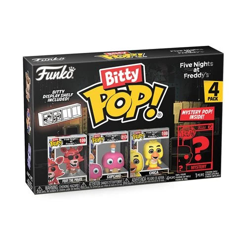 Funko Bitty Pop! Five Nights at Freddy's Foxy the Pirate Mini-Figure 4-Pack