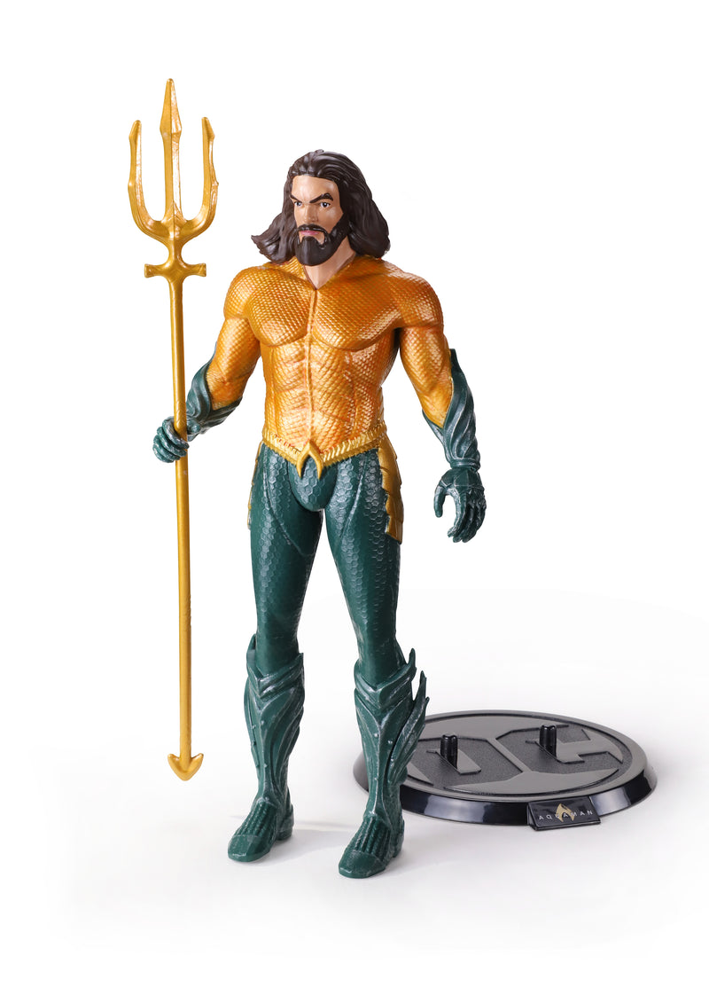 The Noble Collection: DC -Aquaman (Movie) Bendyfig