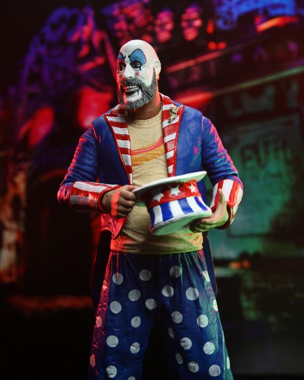 NECA House of 1000 Corpses 20th Anniversary Captain Spaulding (Tailcoat) 7-Inch Action Figure