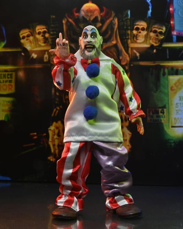 House of 1000 Corpses 20th Anniversary Captain Spaulding 8" Clothed Figure