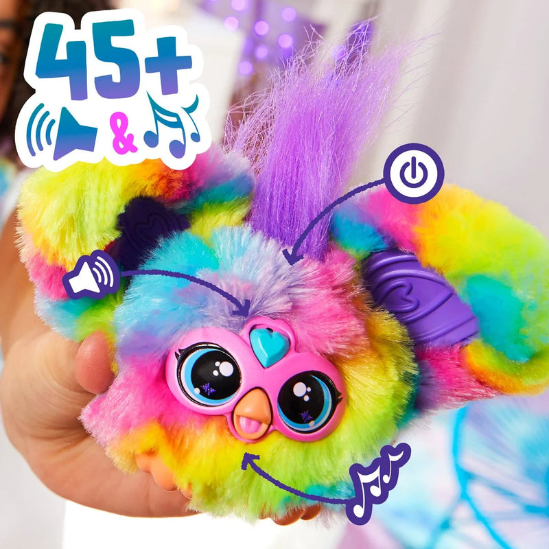 Furby Furblets Electronica Ray-Vee Rainbow Plush